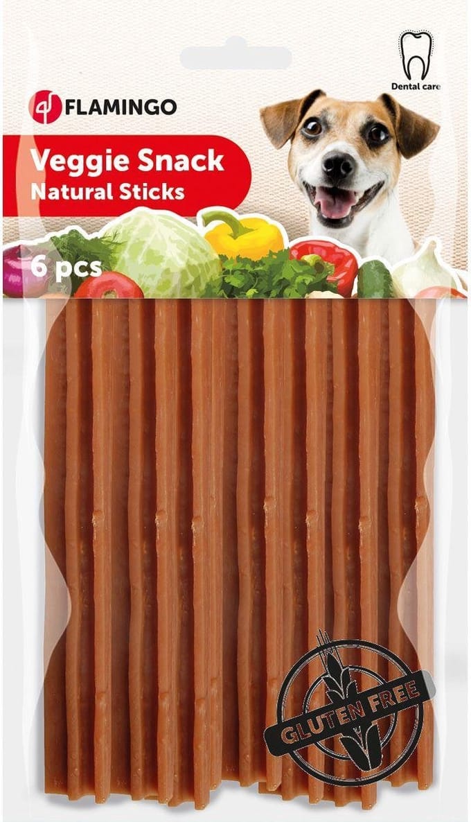 Flamingo Hondensnack Veggie Staaf