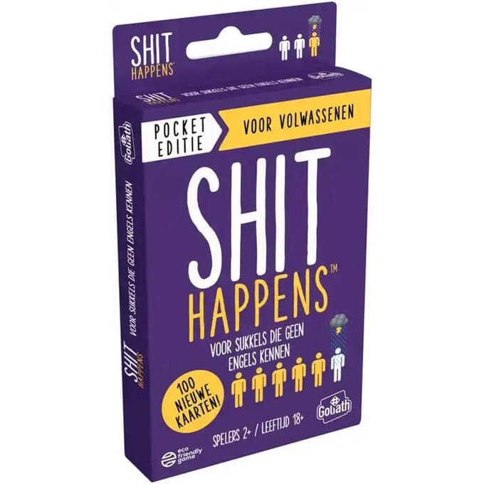 Spel Shit Happens Pocket Editie Pocket 18+ Edition 2