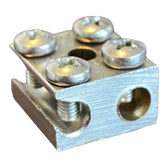 RVS Aardblok 16-25mm Voor Draadtray - CHAB2516 [2 Stuks]