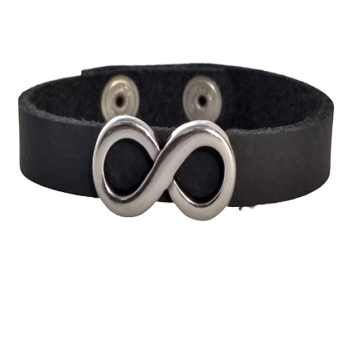 Armband-grey infinity