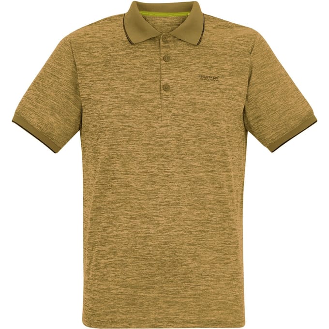 Regatta Heren Remex II Jersey Poloshirt (Hout Bruin)