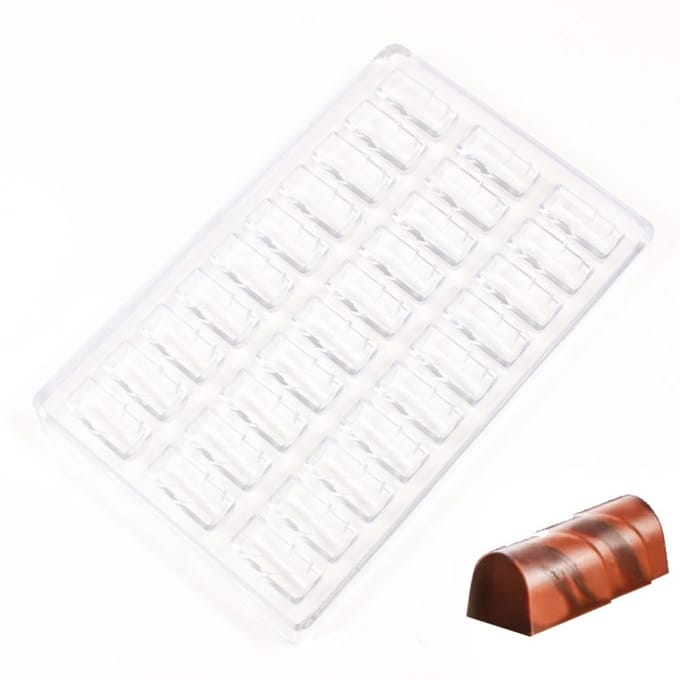 Professionele chocoladevorm, bonbonvorm, mal om bonbons te maken