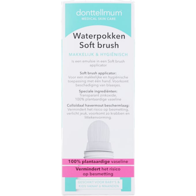 Donttellmum Soft Brush bij Waterpokken 50ML