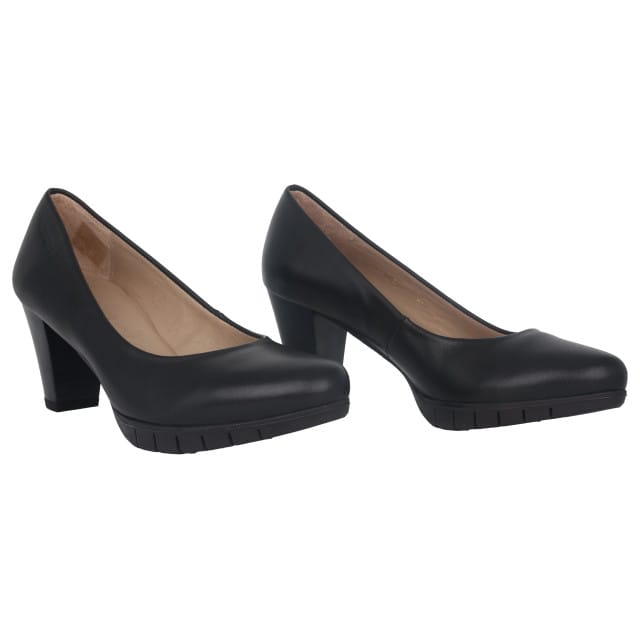 Wonders Lucy - dames pump - Zwart - maat 37 (EU) 4 (UK)