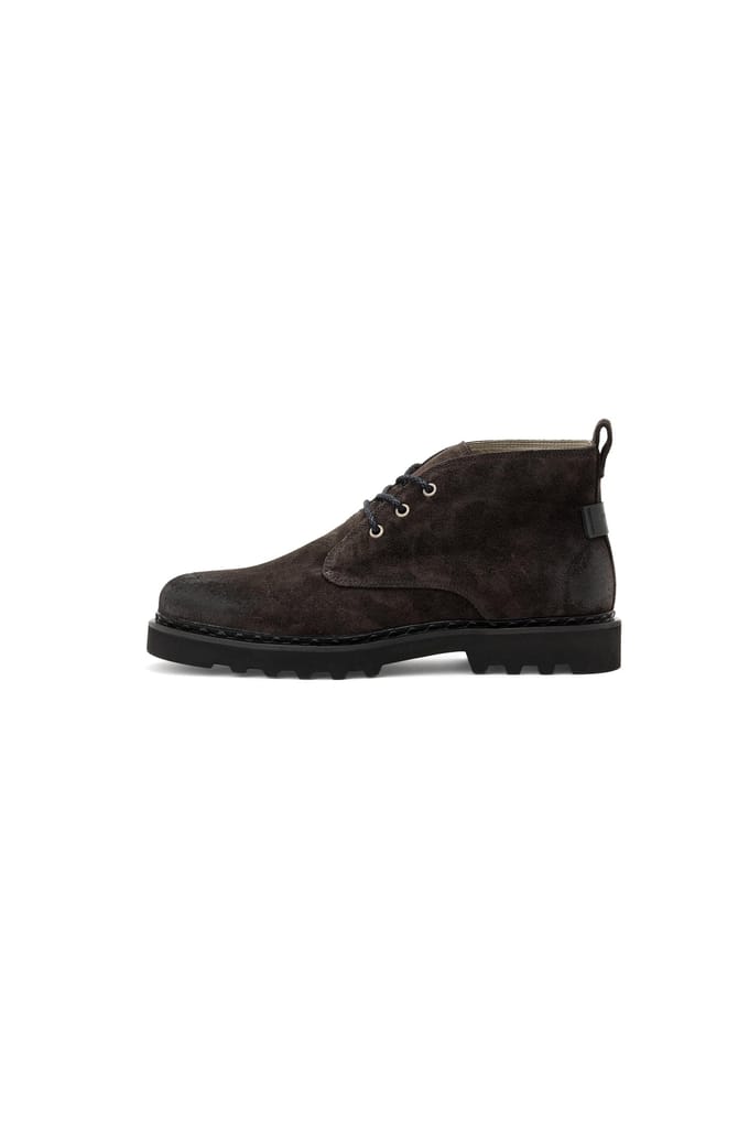 AllSaints Skiff Mid Boot Warm Grey Taglia: 46 | Stivali Outlet | Uomo | Grigio
