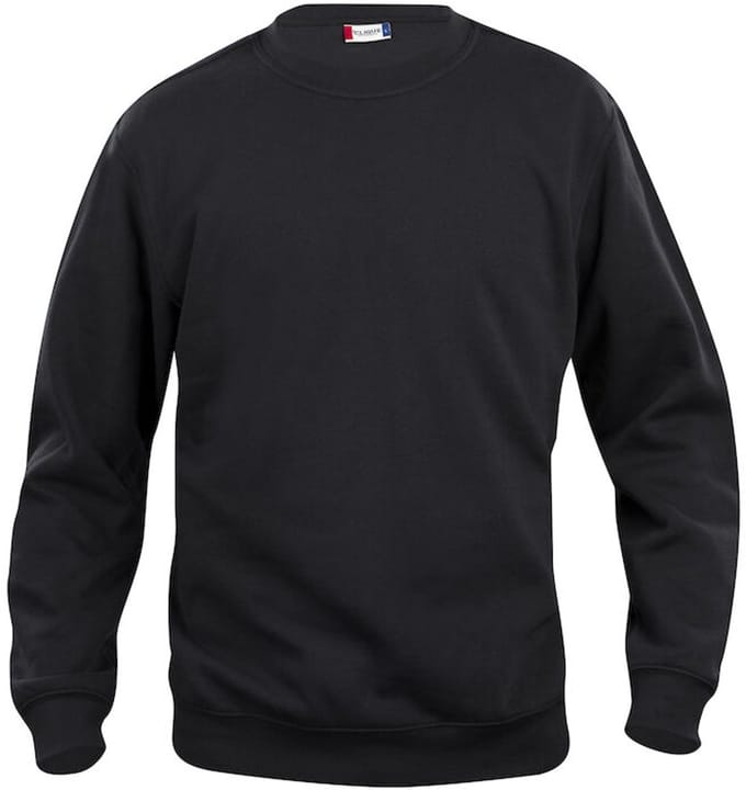 Basic roundneck zwart l