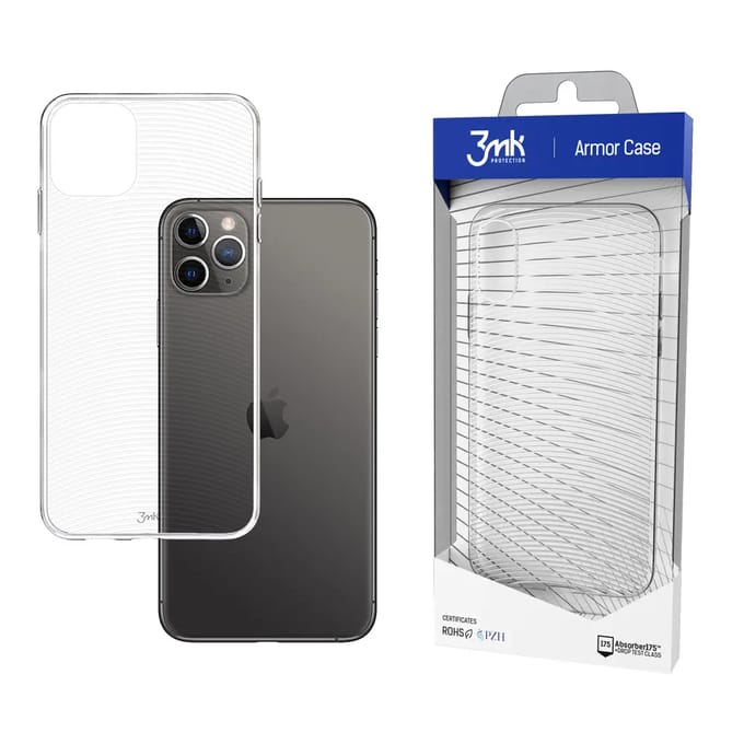 3mk Armor Case for iPhone 11 Pro Max - Transparent