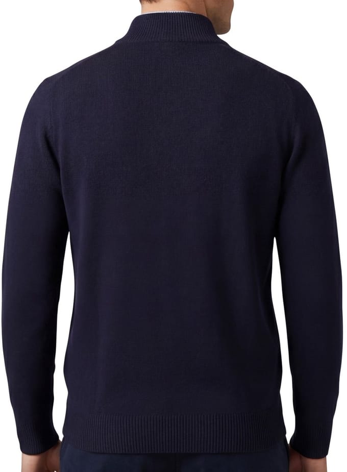 William Lockie trui donkerblauw