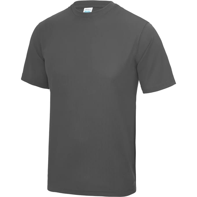 Just Cool Cool T JC001 - Charcoal (Solid) - S