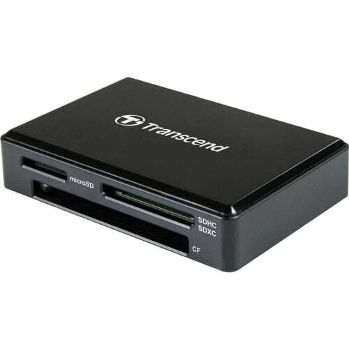 Transcend TS-RDC8K2 Externe geheugenkaartlezer USB-C 3.1 Gen 1 Zwart
