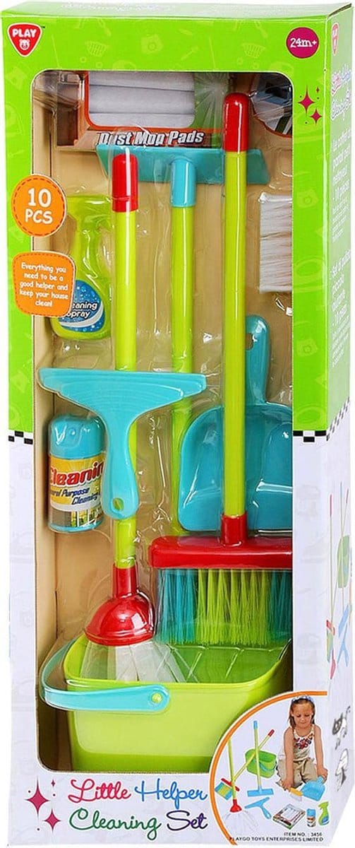 Playgo Schoonmaakset, 10dlg.