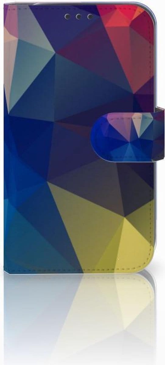 Samsung Galaxy Xcover 4 | Xcover 4s Book Case Polygon Dark