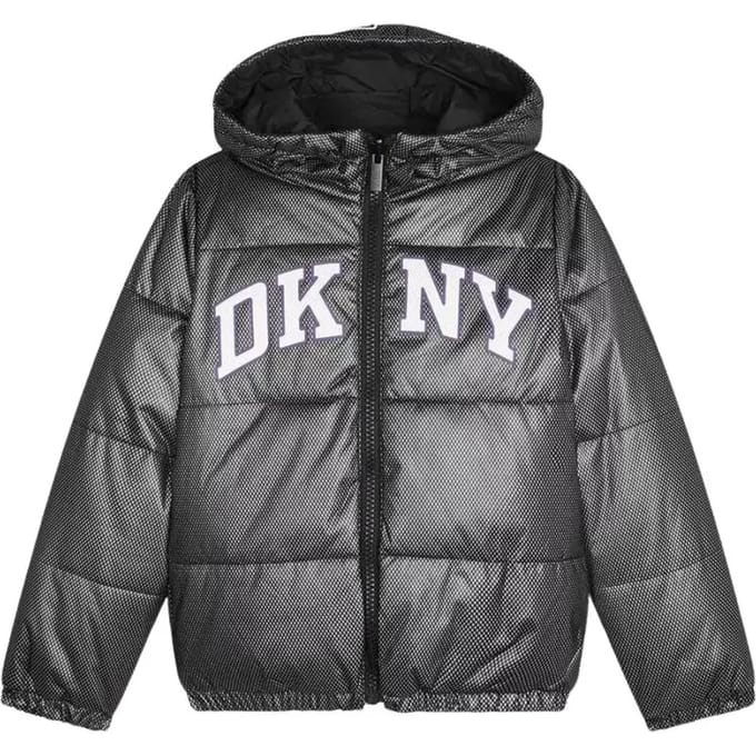 Dkny D60179 Jas Grijs 14 Years Jongens,Meisjes