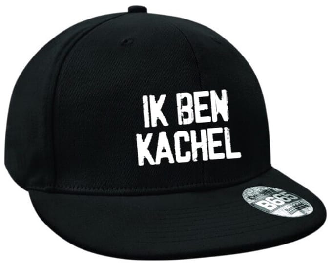 Original IK BEN KACHEL cap | Verstelbare snapback | Verstelbaar | Pet | Hoofddeksel | Retro stijl