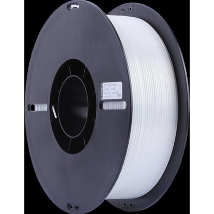 Creality Filament Pla Cr-Silk Voor 3D-Printers 1,75 Mm Wit Uitstekend