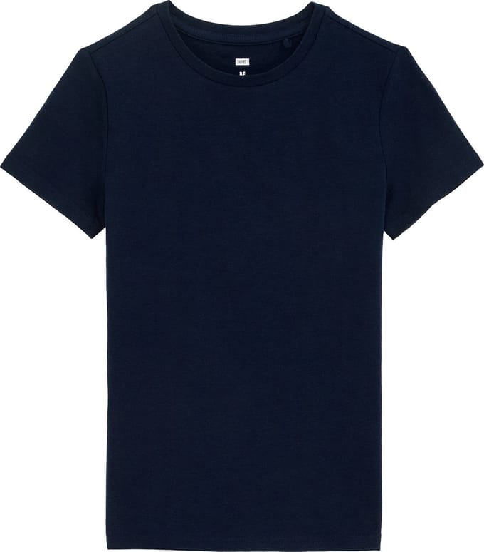 WE Fashion Jongens basic T-shirt met ronde hals van katoenmix
