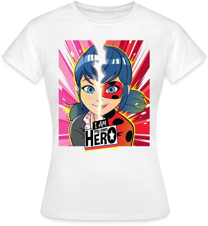Miraculous I Am My Own Hero Ladybug Marinette T-Shirt Dames