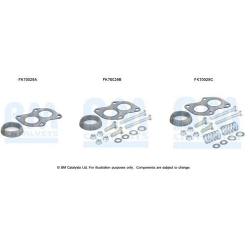 Montageset, uitlaatpijp BM CATALYSTS FK70029B