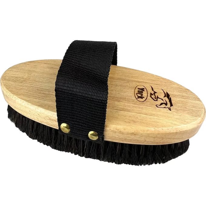 Houten borstel voor een paard York Woody