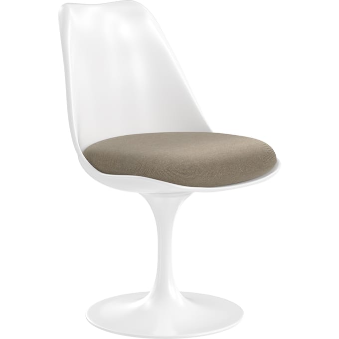 Knoll International Saarinen Tulip Stoel - Hallingdal 65 (220) - ivory beige - wit