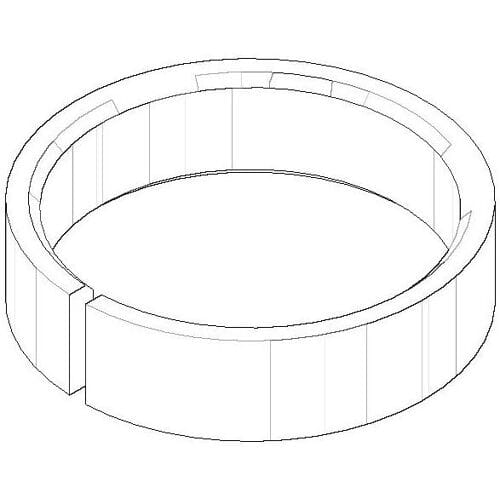 Dornbracht support ring 2.15 x 0.55 cm 09141502290