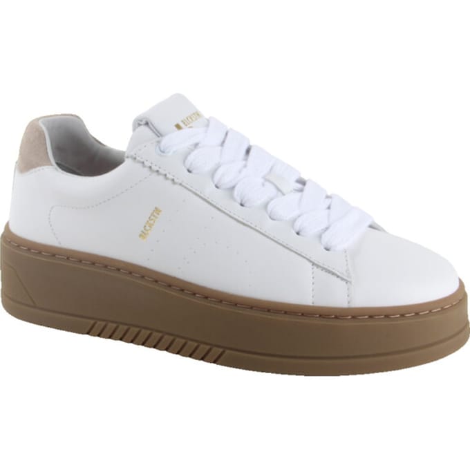 Blackstone Fl722 white humus dames sneakers