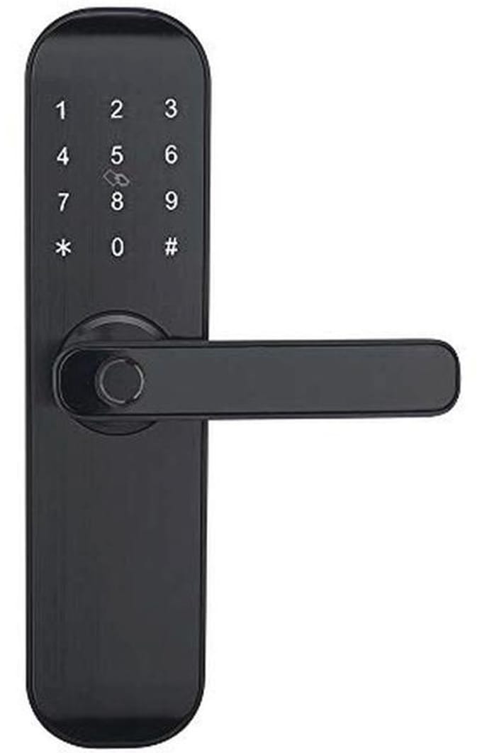 Bluetooth Digitaal Slot met App, Code en Kaart - Geschikt voor Rechterhand Deuren