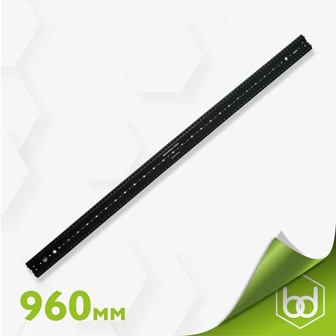 Benchdogs UK MK2 Ruler 960 mm without Wall Mount / MK2 Liniaal 960 mm OP=OP