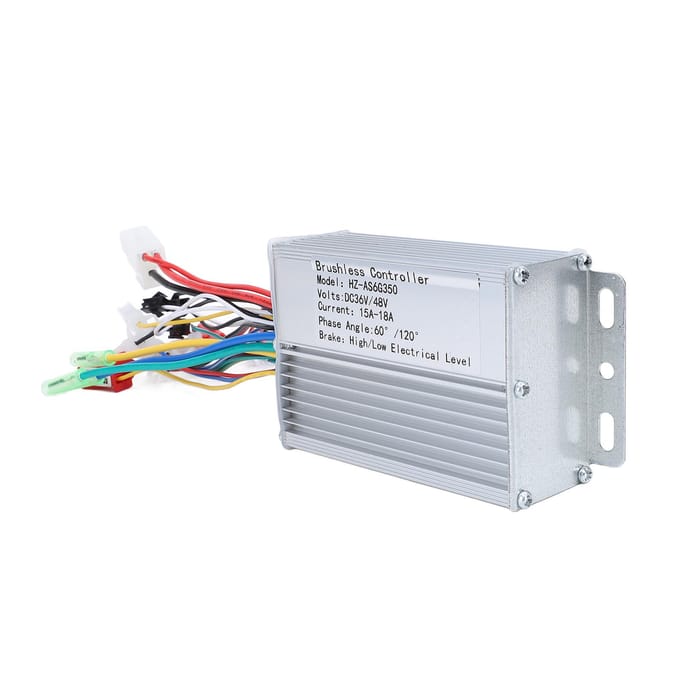 36V 48V 350W Borstelloze Controller Intelligente Elektrische Fiets Motorcontroller voor Elektrische Fiets white