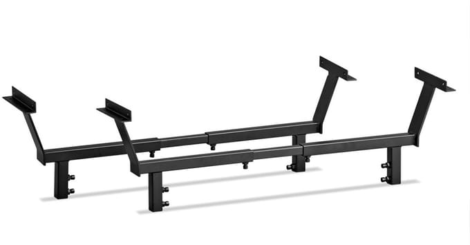 Beter Bed Select Universele Zelfdragende Potenset - Metaal - 70/80/90 x 23/36 - Zwart