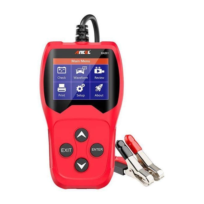 Ancel Voertuigbatterijtester 8-16V Dc Batterijconditieanalysator