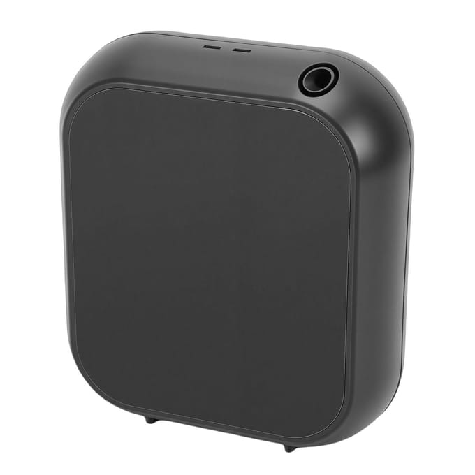 Diffuseur d'Huiles Essentielles Sans Eau Rechargeable Sans Fil Support Mural Machine d'Aromathérapie Intelligente Sans Eau black