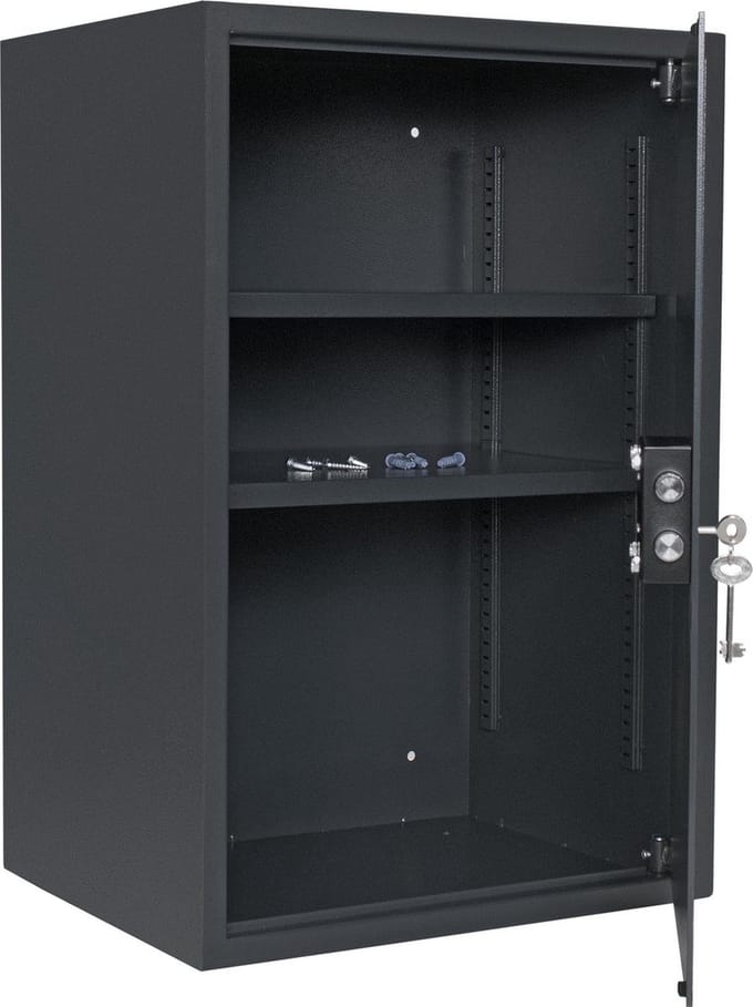 Rottner Meubelkluis Jupiter 5 - Sleutelslot - Antraciet - 67x45x36 cm