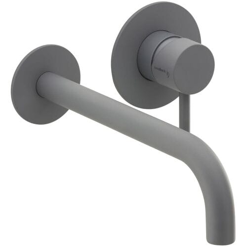 Herzbach DEEP GREY concealed basin mixer 24 cm 23.203757.1.06