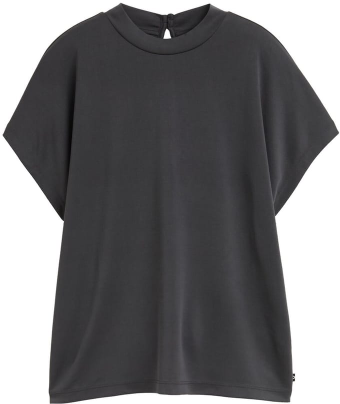 Tom Tailor Denim - T-shirt met vleermuismouwen - Maat M - Tarmac Grey