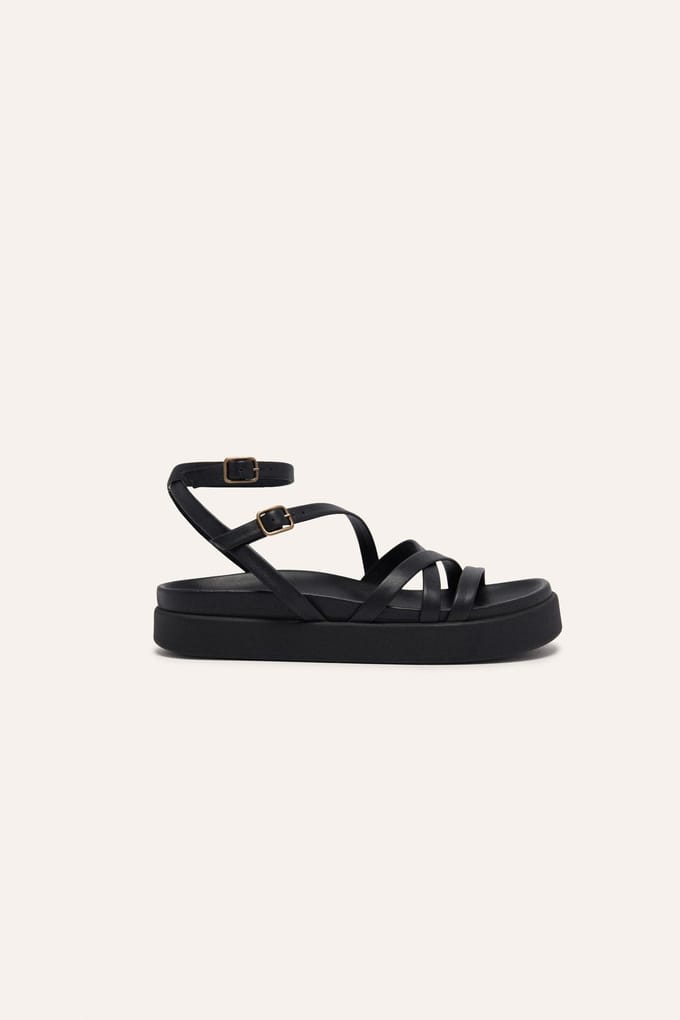 BA&SH Sandals Black Maat: 38 | Sandalen Outlet | Dames | Zwart