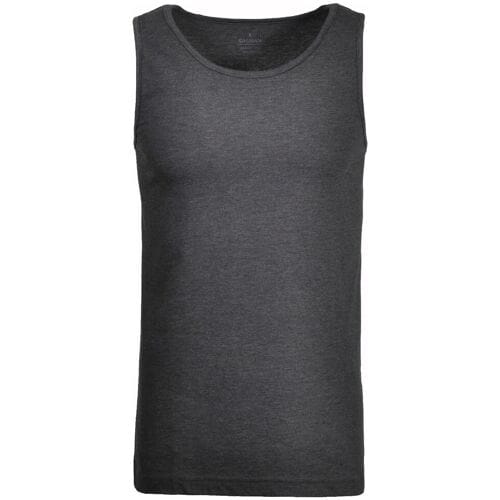 Ragman Ondermode Uni Tank Top Single Jersey Antraciet / male