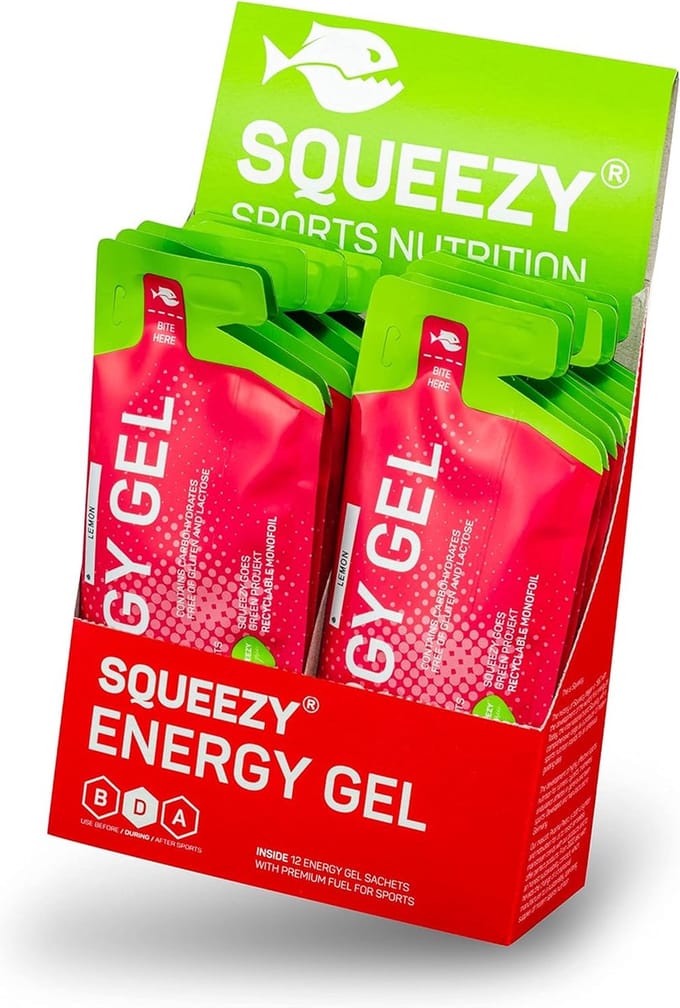 Squeezy Energie gel 12x33g Raspberry