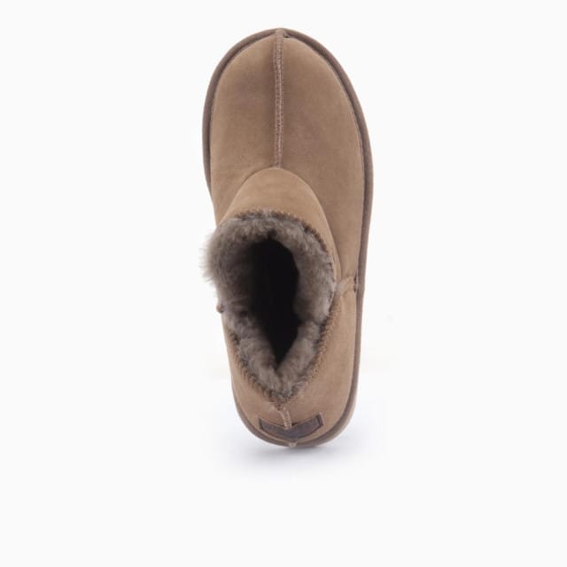 Warmbat Willow Suede Dames Sloffen - Bruin