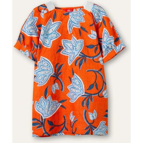 Oilily Desty jurk- maat152/12yr Oranje