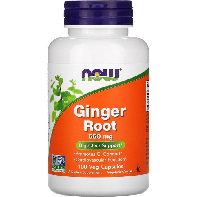 Ginger Root 550mg - 100 v-caps