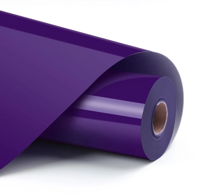 Heat Transfer Vinyl Basic - Purple - 30.5 x 180 cm