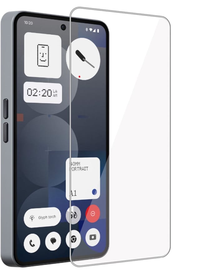 ChiGuard Screenprotector Geschikt voor Nothing Phone (3a) Pro - Screenprotector - Beschermglas - GuardCover