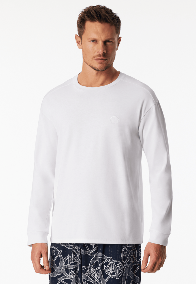 Shirt lange mouwen wit - SCHIESSER 150 Years 56