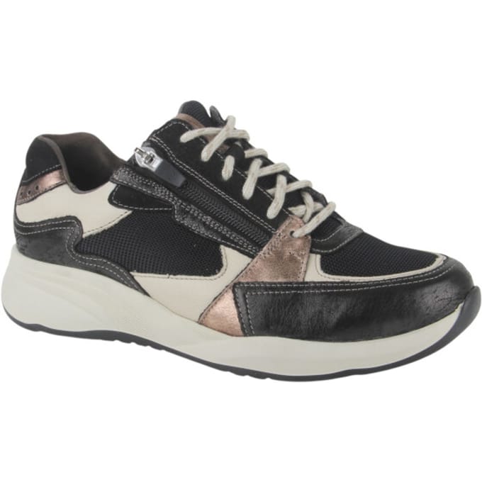 Durea 6295.608.1731-k dames veterschoenen sportief