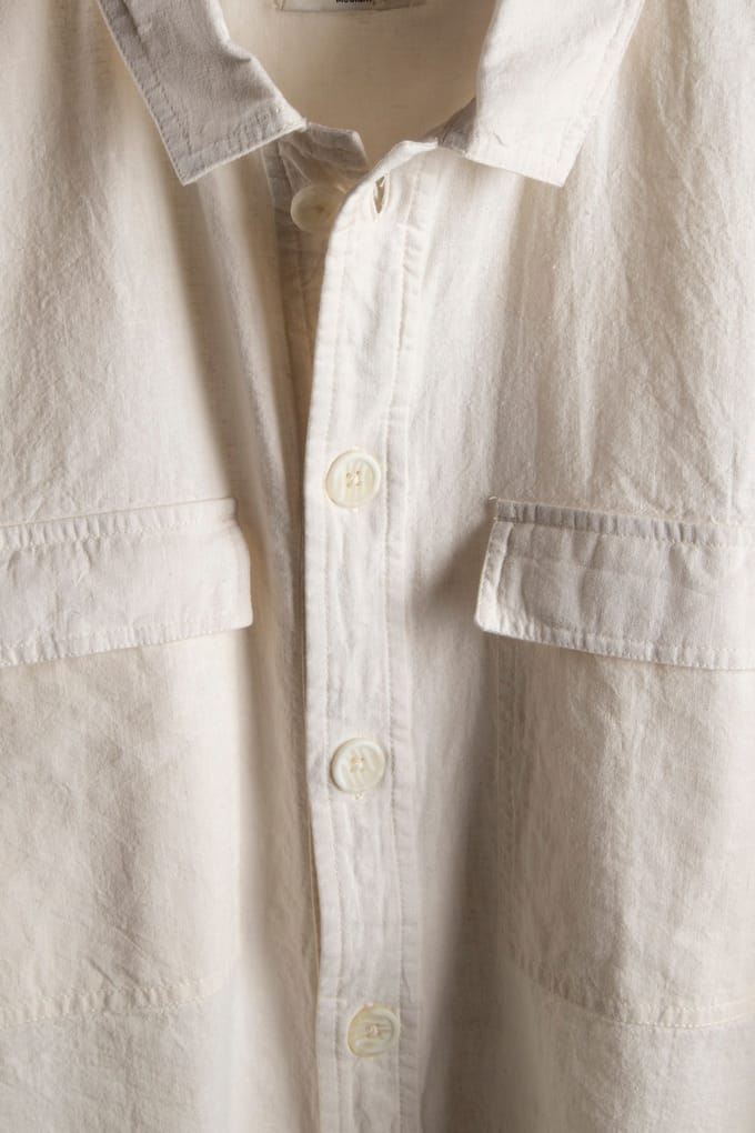 Circle of Trust Terrence Overshirt Mist Taglia: M | Camicie Casual Outlet | Uomo