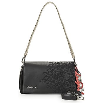 Desigual schoudertas Sierra Naron Flap Bag Black zwart