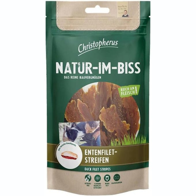 Christopherus snack eendenfiletreepjes - 12x170g