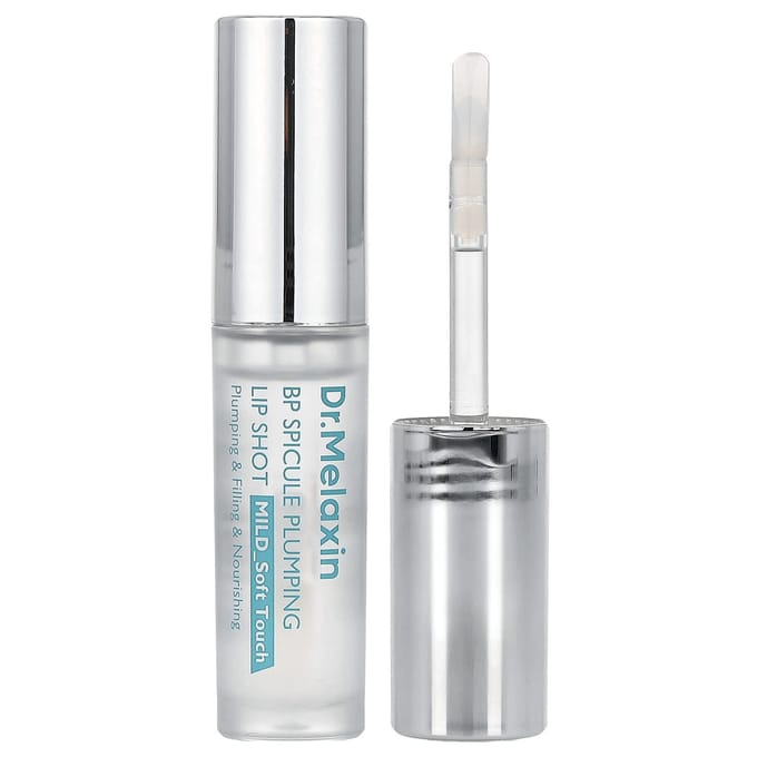 Dr.Melaxin, Shot repulpant pour lèvres Bio-Spicule, Toucher doux et délicat, 4 ml (0,13 fl oz) white