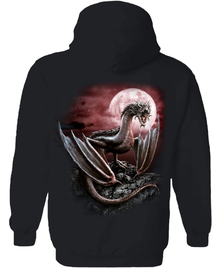 Draak Darius Dragon The Coloured House Hoodie S